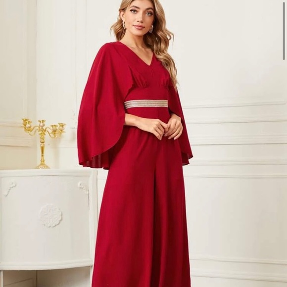 Cloak Sleeve Jumpsuit